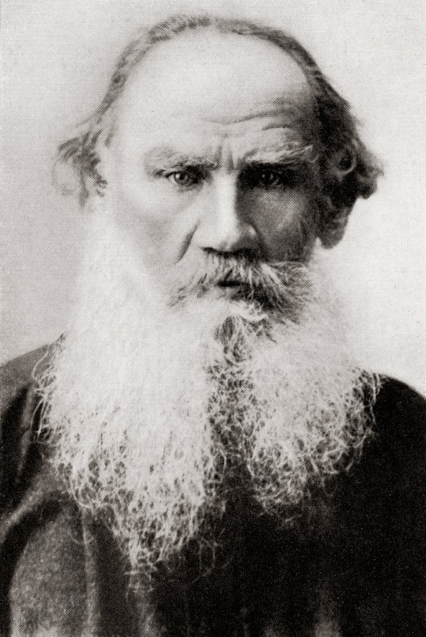 Greve Lev Nikolajevitj Tolstoj, alias Leo Tolstoj, ur Hutchinson
