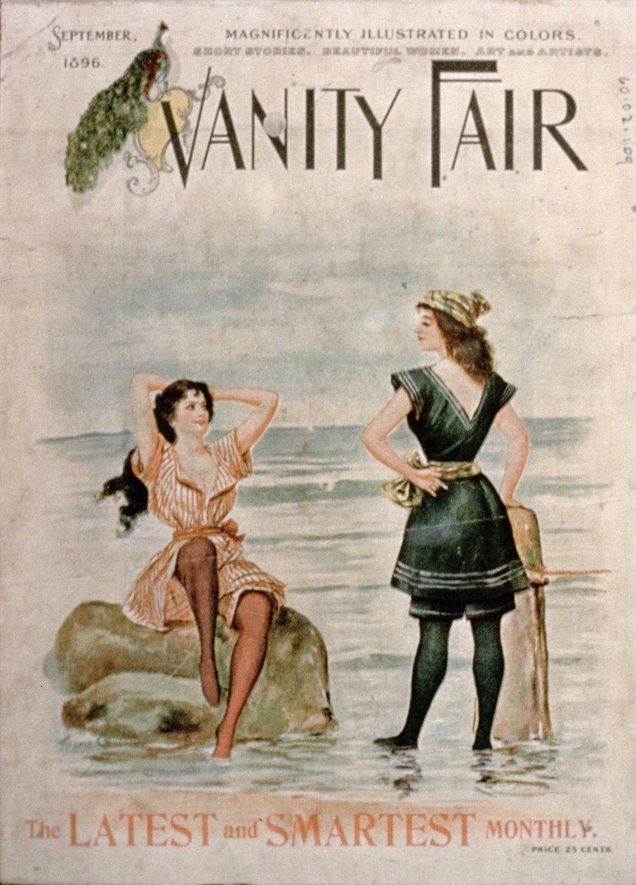 Omslag till Vanity Fair, september 1896 av English School