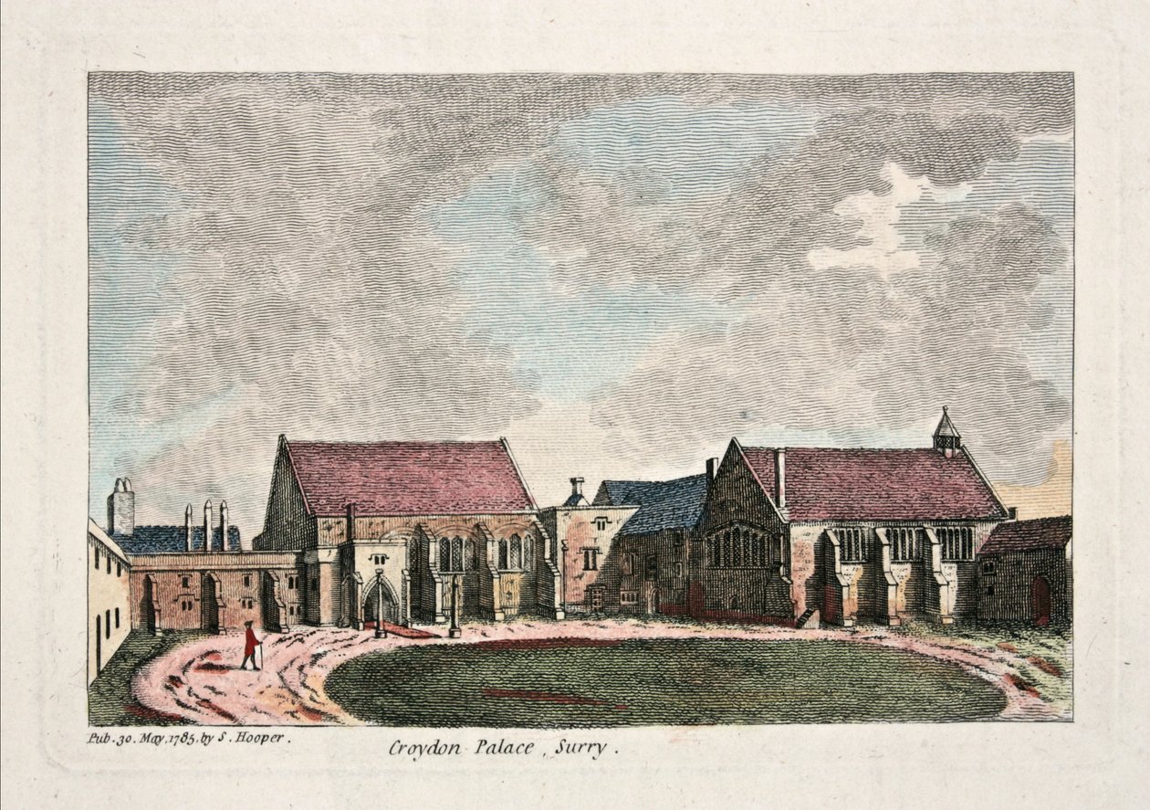 Croydon Palace, Surry, 1785 av English School