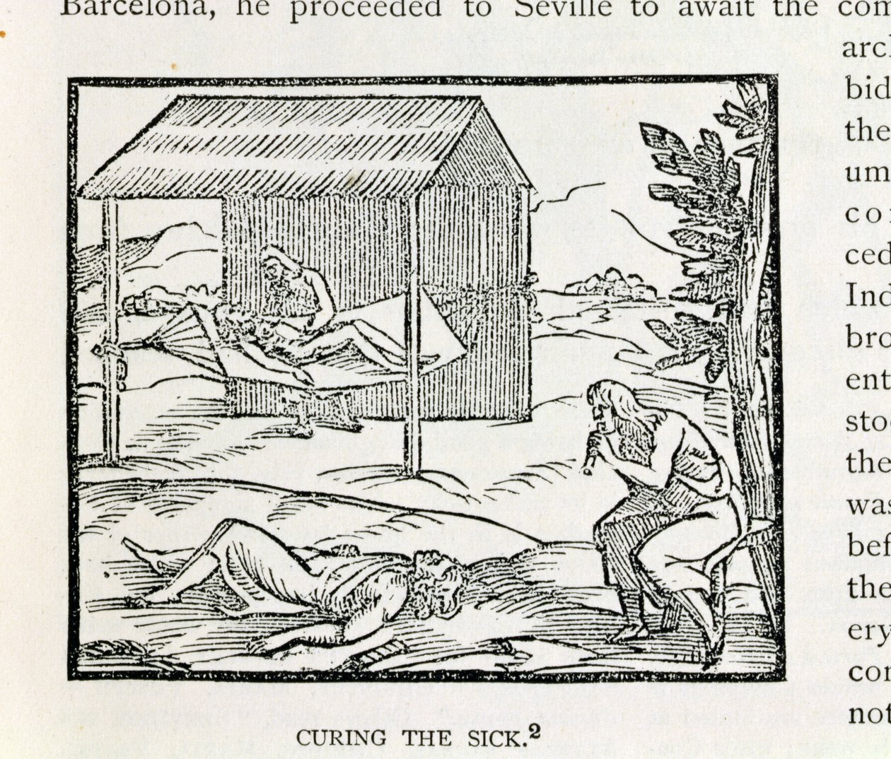 Curing the Sick, Natives of Hispaniola, från 