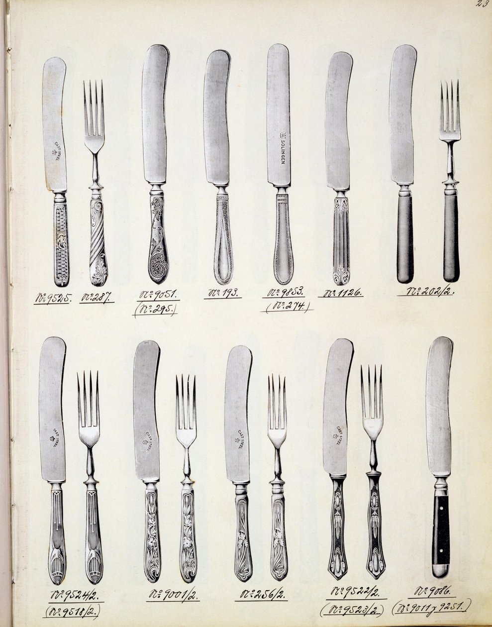 Bestickdesign, från en handelskatalog över inhemska varor och tillbehör, ca 1890-1910 av English School