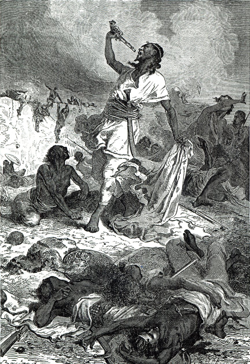 Death of the Emperor Theodore, från "Cassell