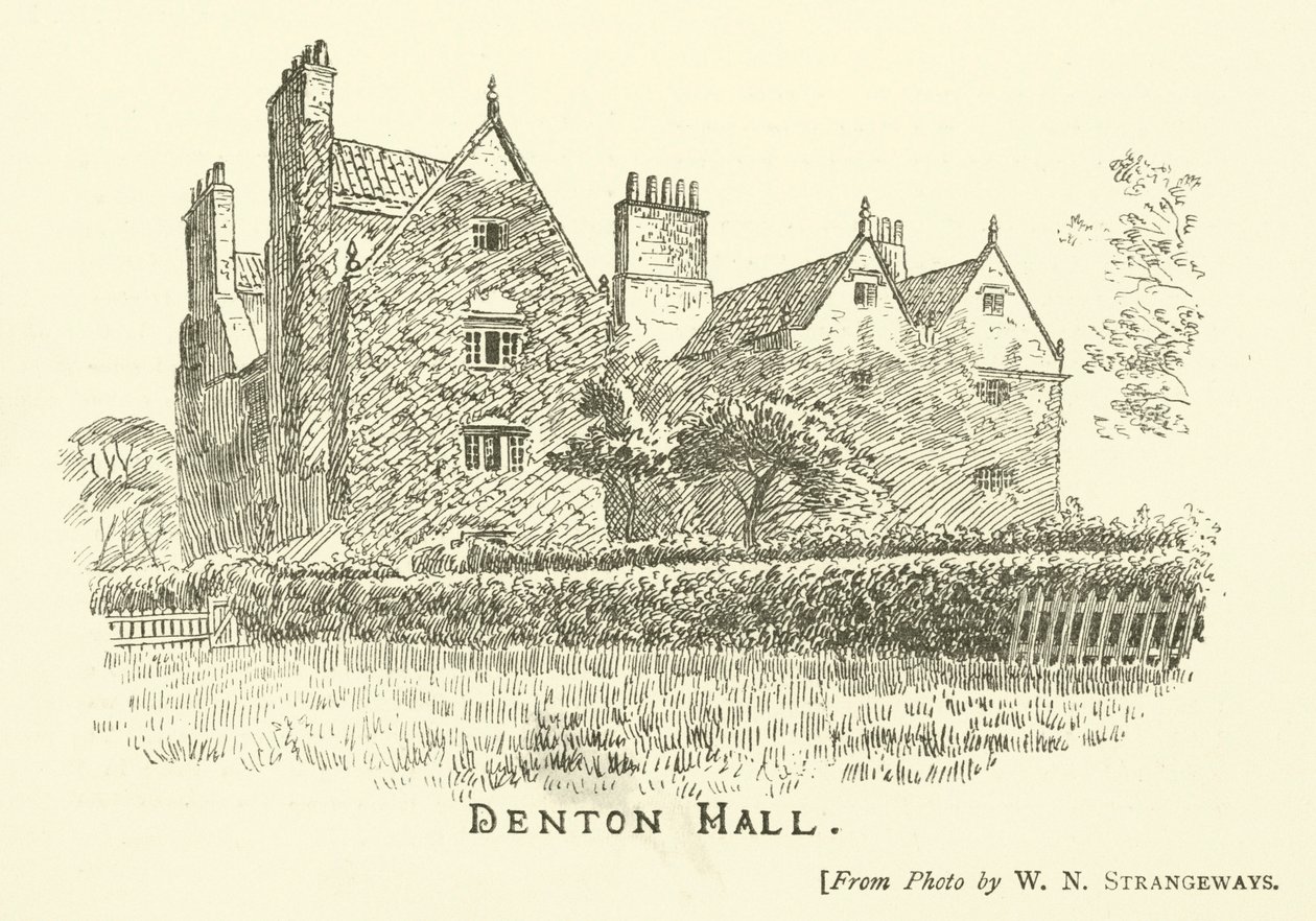 Denton Hall (gravyr) av English School