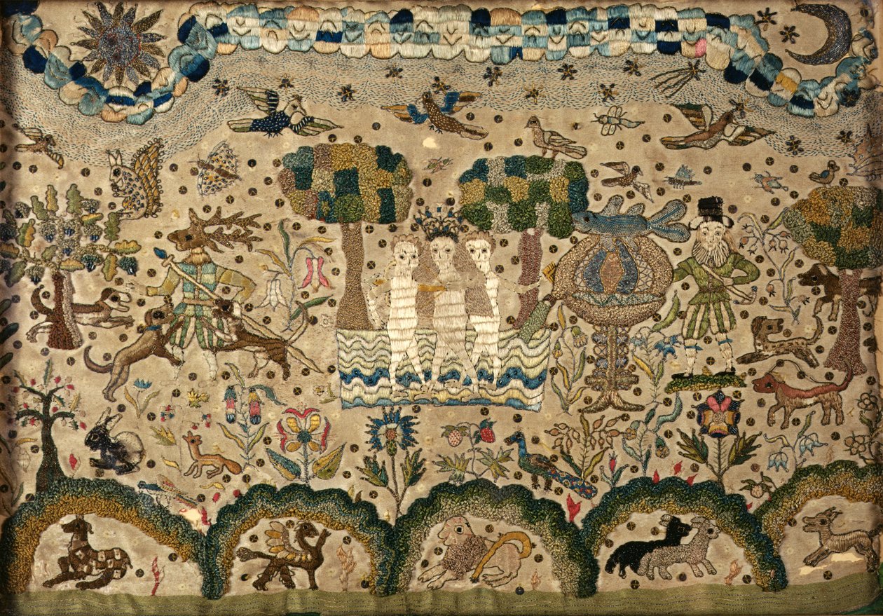 Diana och Actaeon, som tros vara verk av drottning Elizabeth I av English School