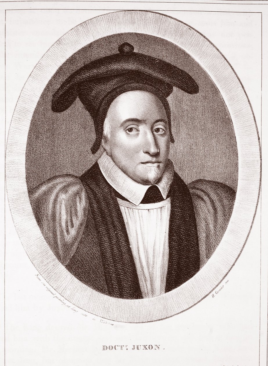 Doktor Juxon, tillskriven H. Gaunier, graverad av de Langlume av English School