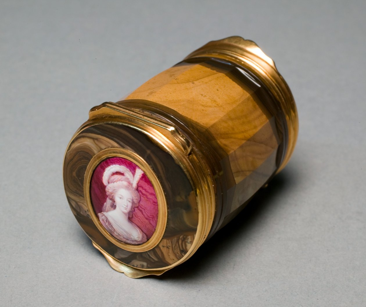 Dubbel snusdosa, ca 1775-80 av English School