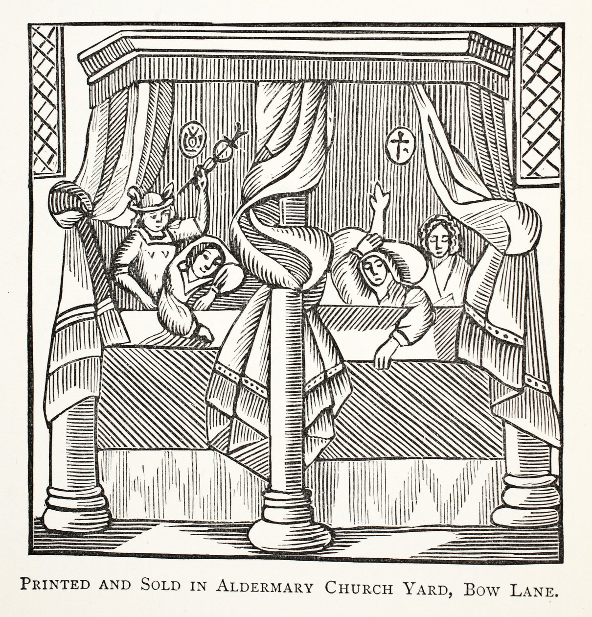Dreams and Moles, illustration från Chap-books of the artonde århundradet av John Ashton, pub. 1882 av English School