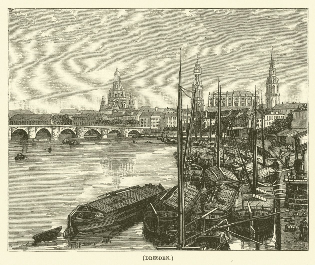 Dresden (gravyr) av English School