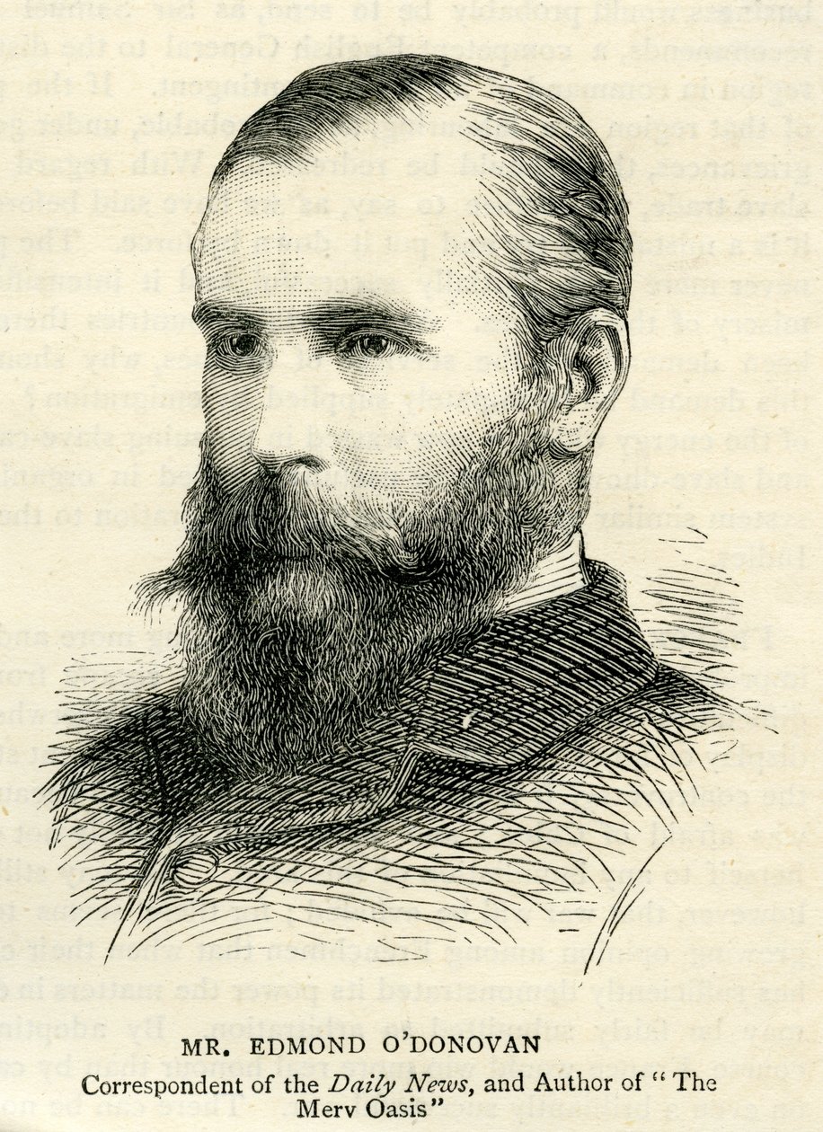 Edmond ODonovan (1844-83) av English School