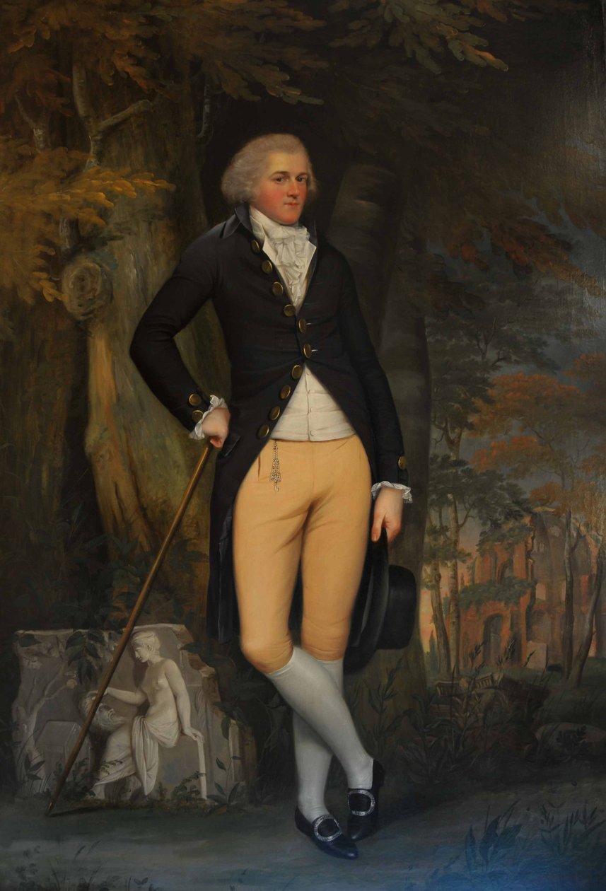 Edward Austen Knight (1768-1852) vid tiden för sin Grand Tour av English School