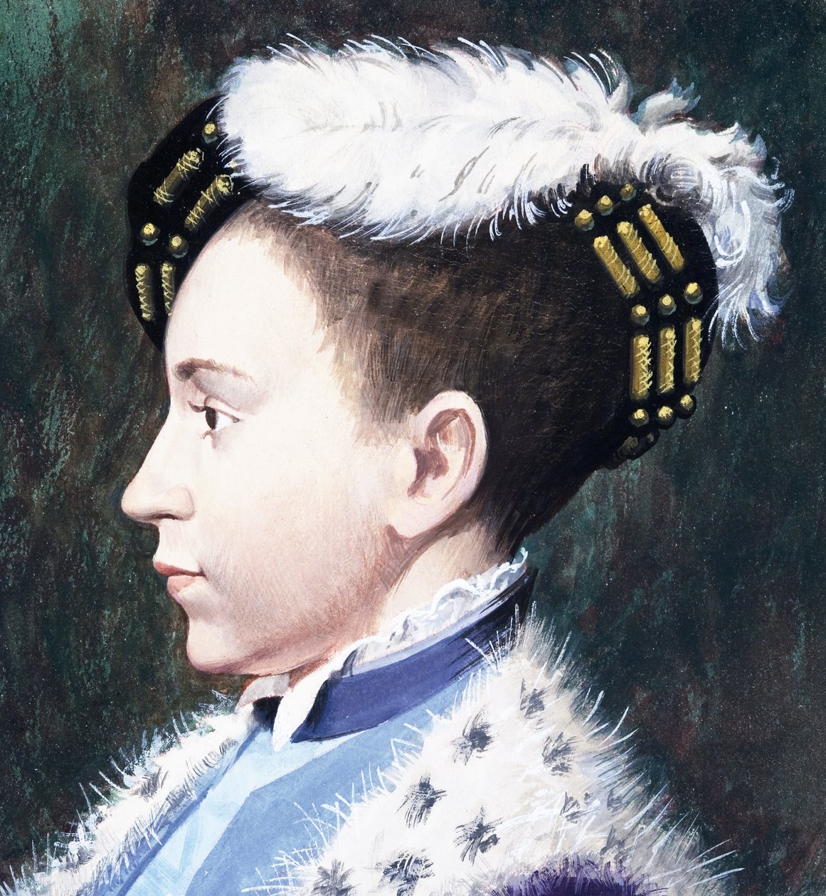 Edward VI av English School