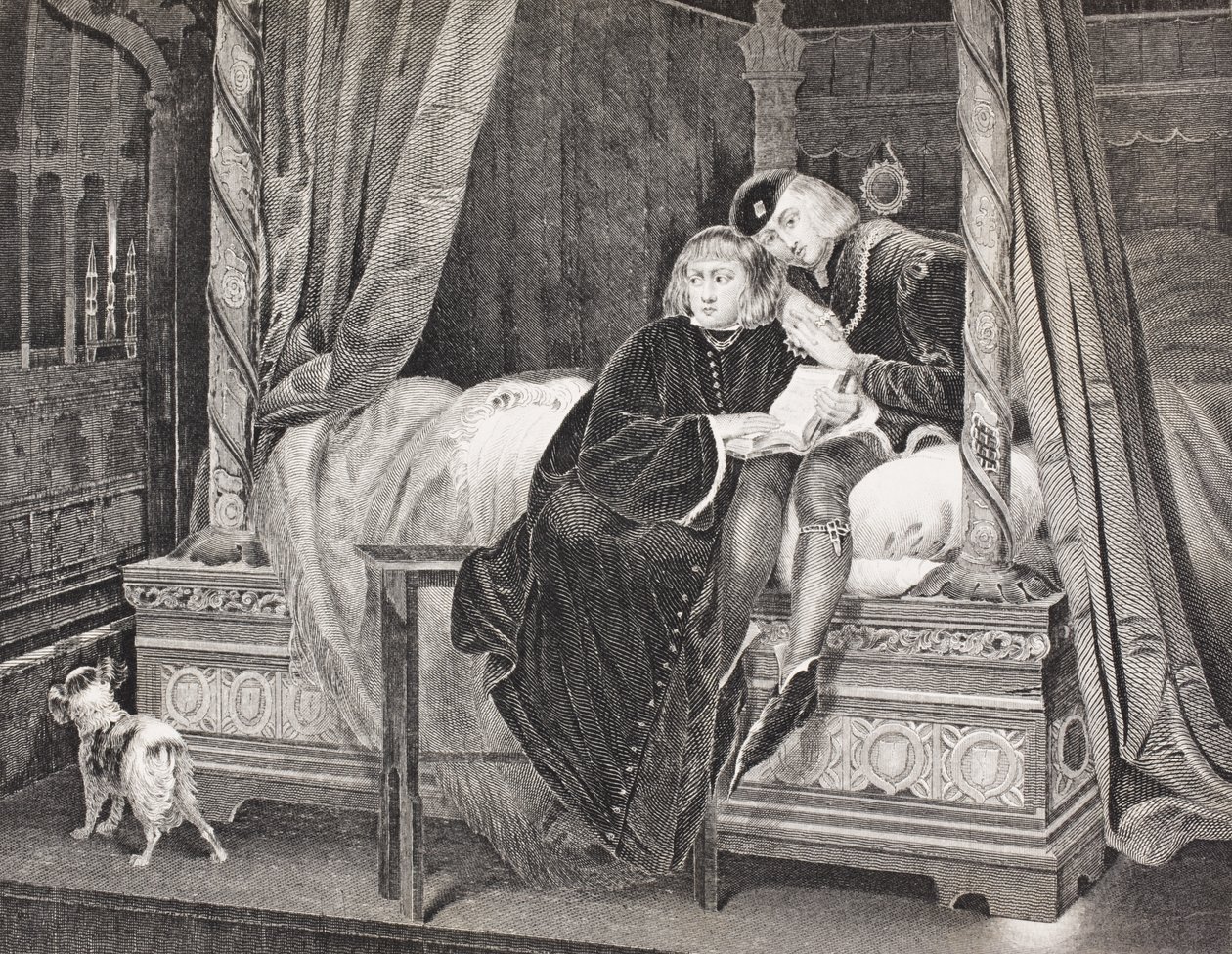 Edward V och Richard, hertig av York i tornet, från 