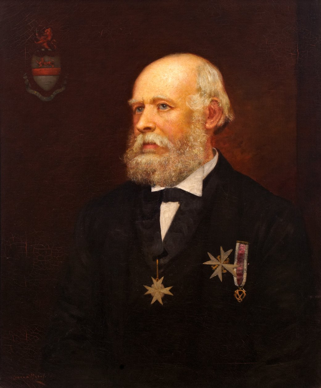 Edward Walford, ca 1880 av English School