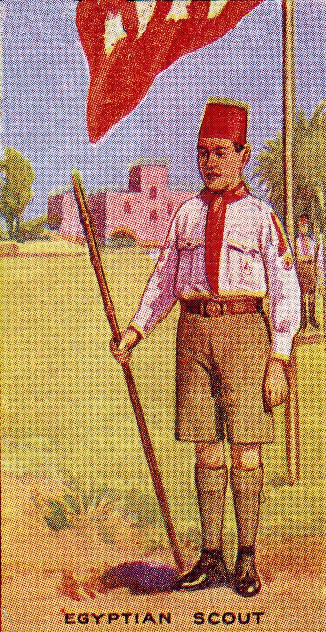 Egyptisk scout, 1923 av English School