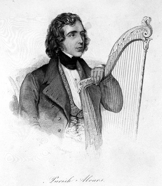 Elias Parrish Alvars (1808-49) (engraving) av English School