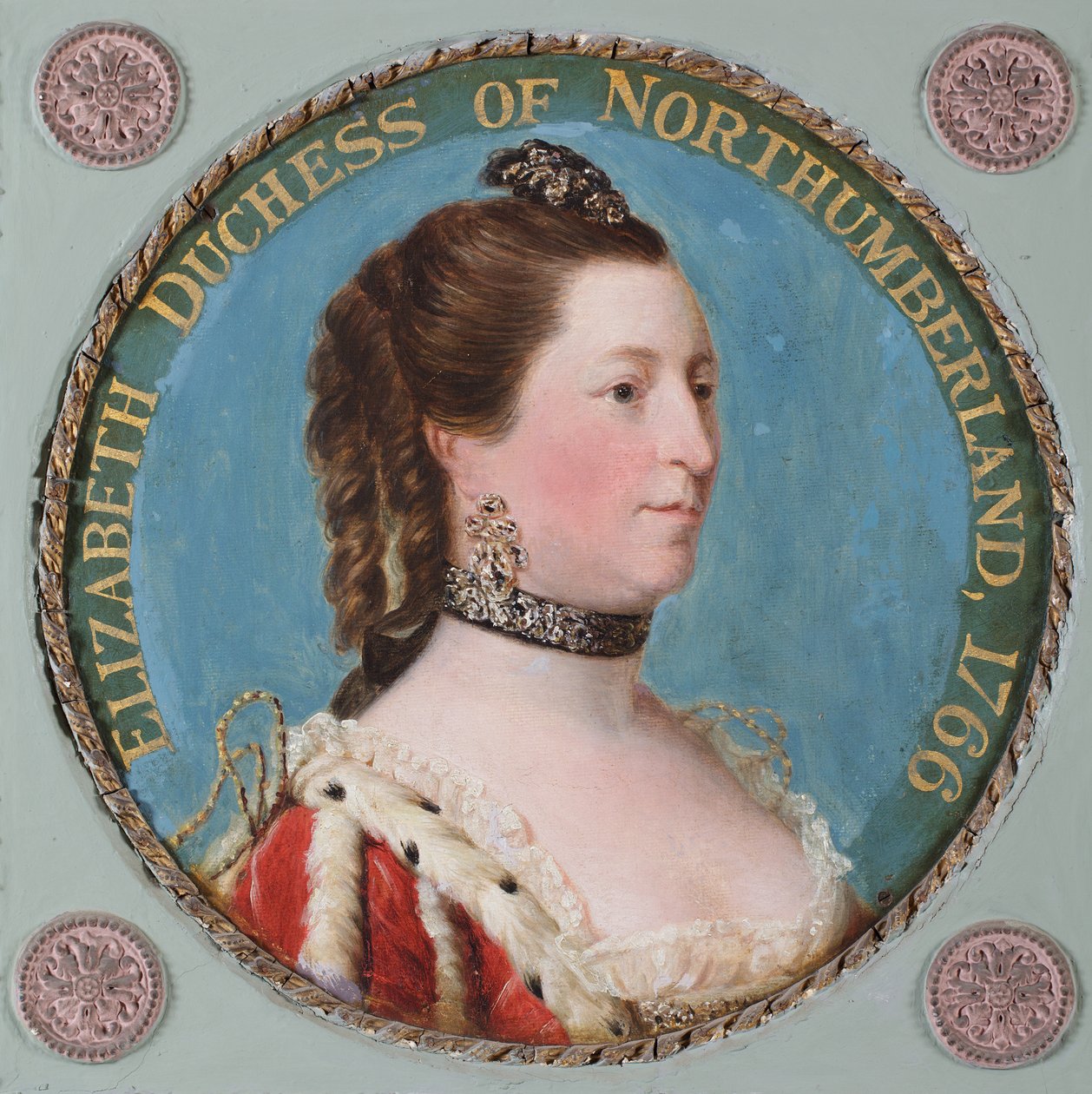 Elizabeth, första hertiginnan av Northumberland av English School