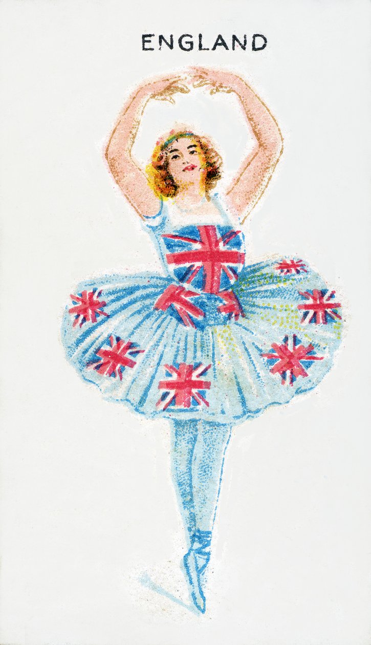 England, cigarettkort, 1915 av English School