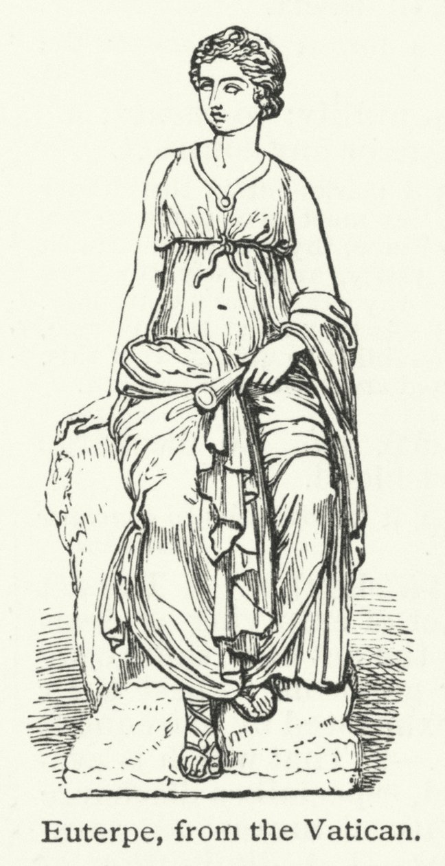 Euterpe (gravyr) av English School