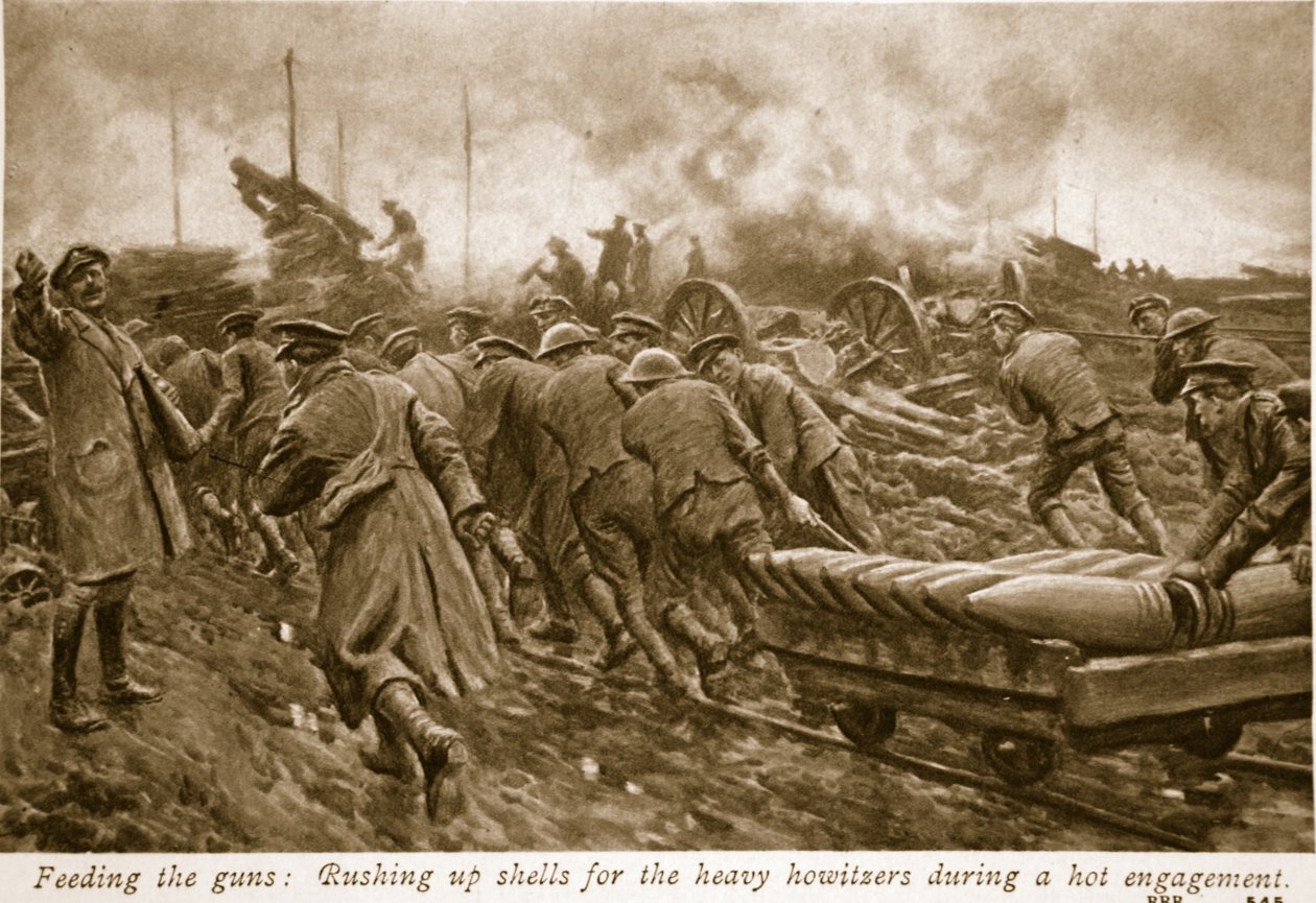 Feeding the guns, 1914-19 av English School