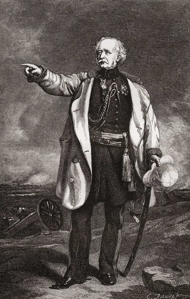 Fältmarskalk Hugh Gough, från The Magazine of Art, publicerad 1878 av English School