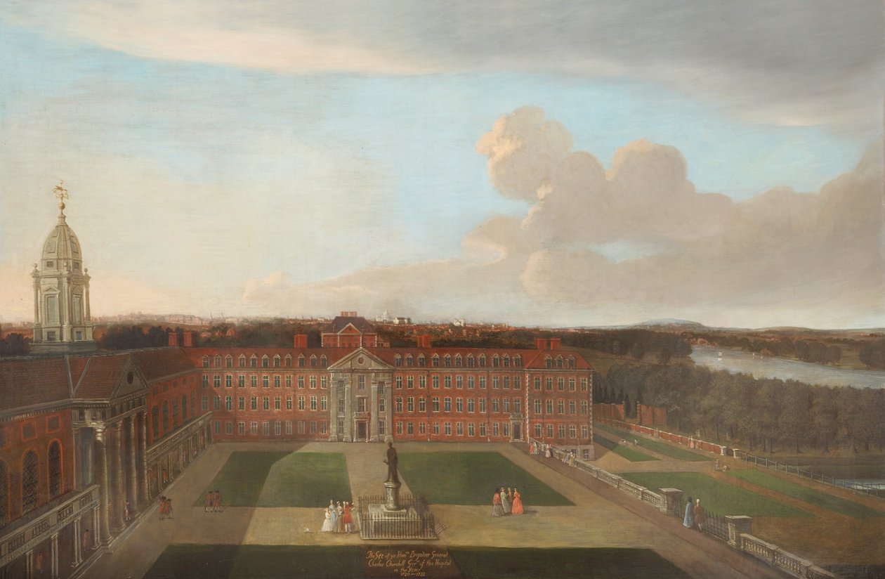Figure Court, c.1720 av English School