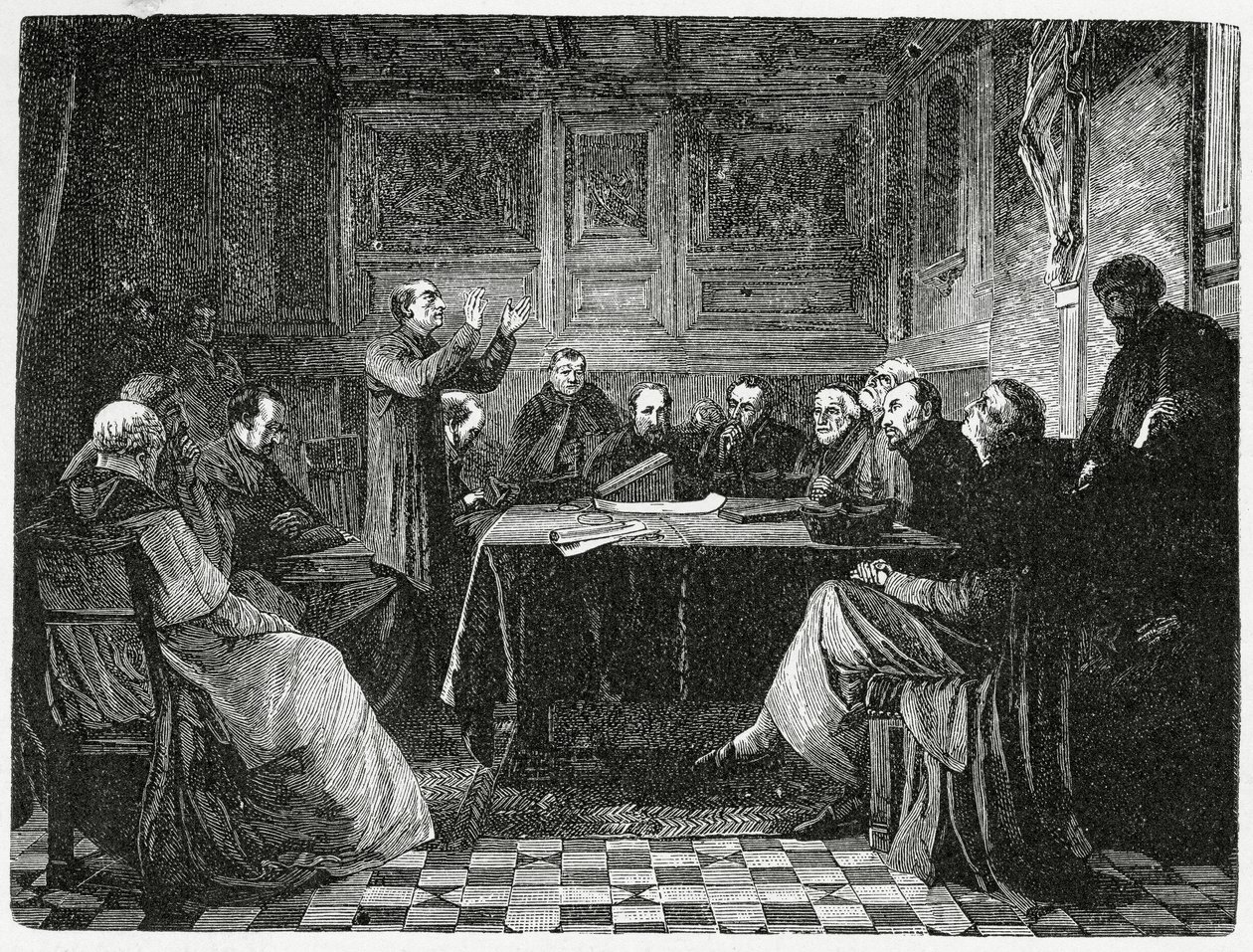 Bildande av Jesuitorden 1540, 1882 av English School