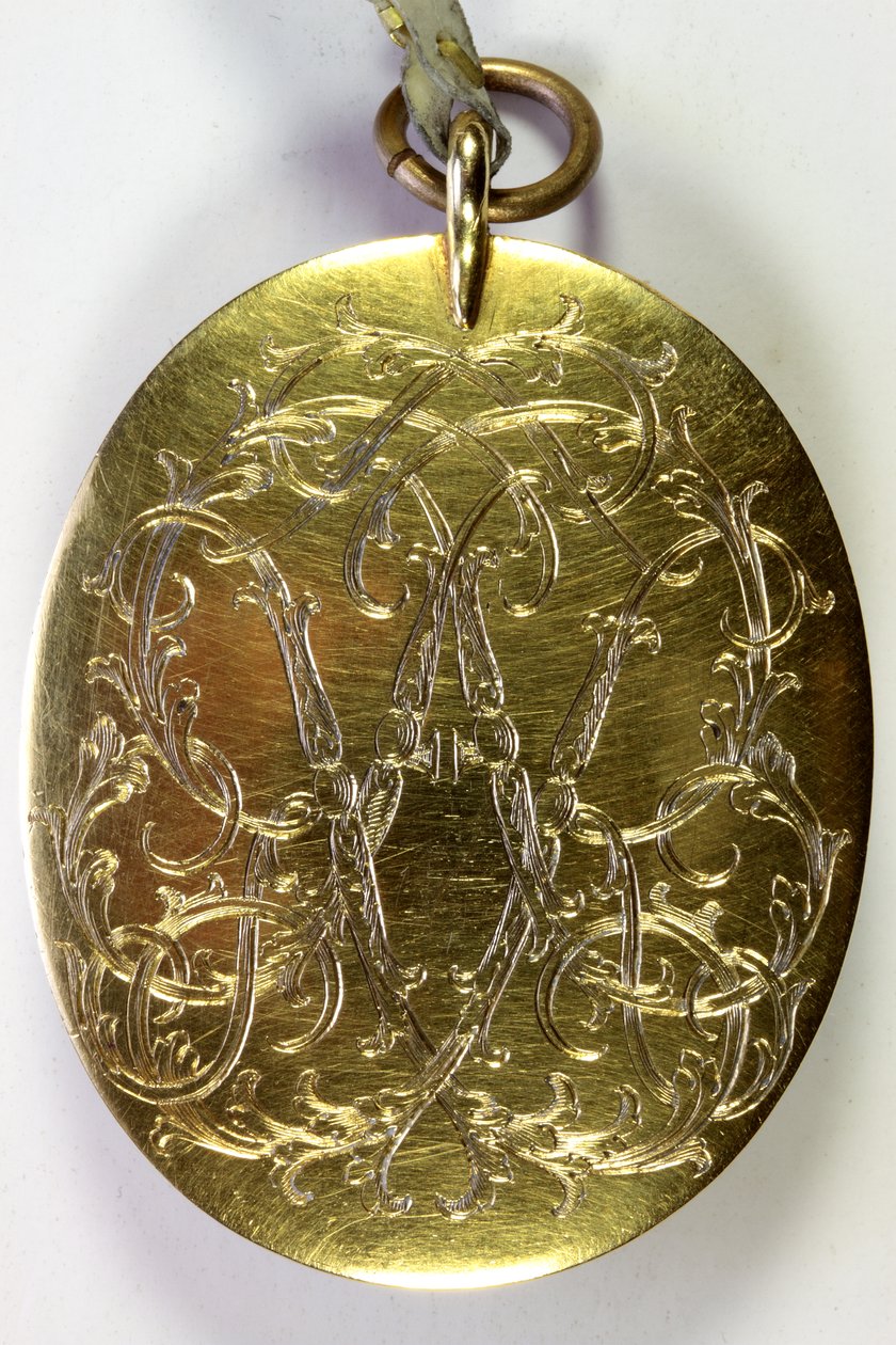 Ram för ett miniatyrporträtt av en gentleman som heter William Lord Russell (guld) (se även 3076203) av English School