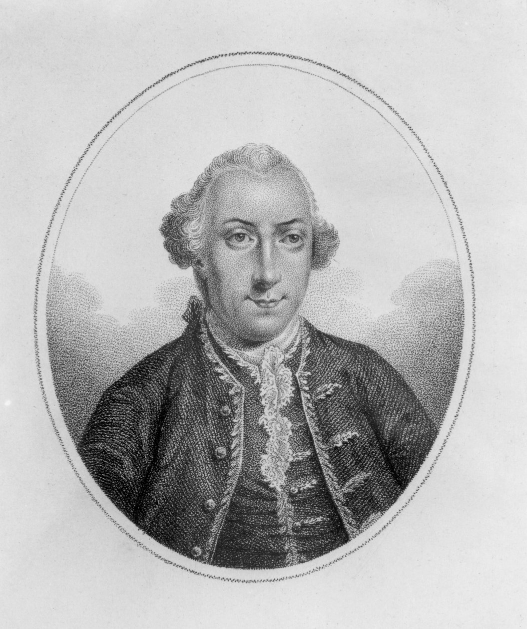 Frederic Calvert, Lord Baltimore (gravyr) av English School