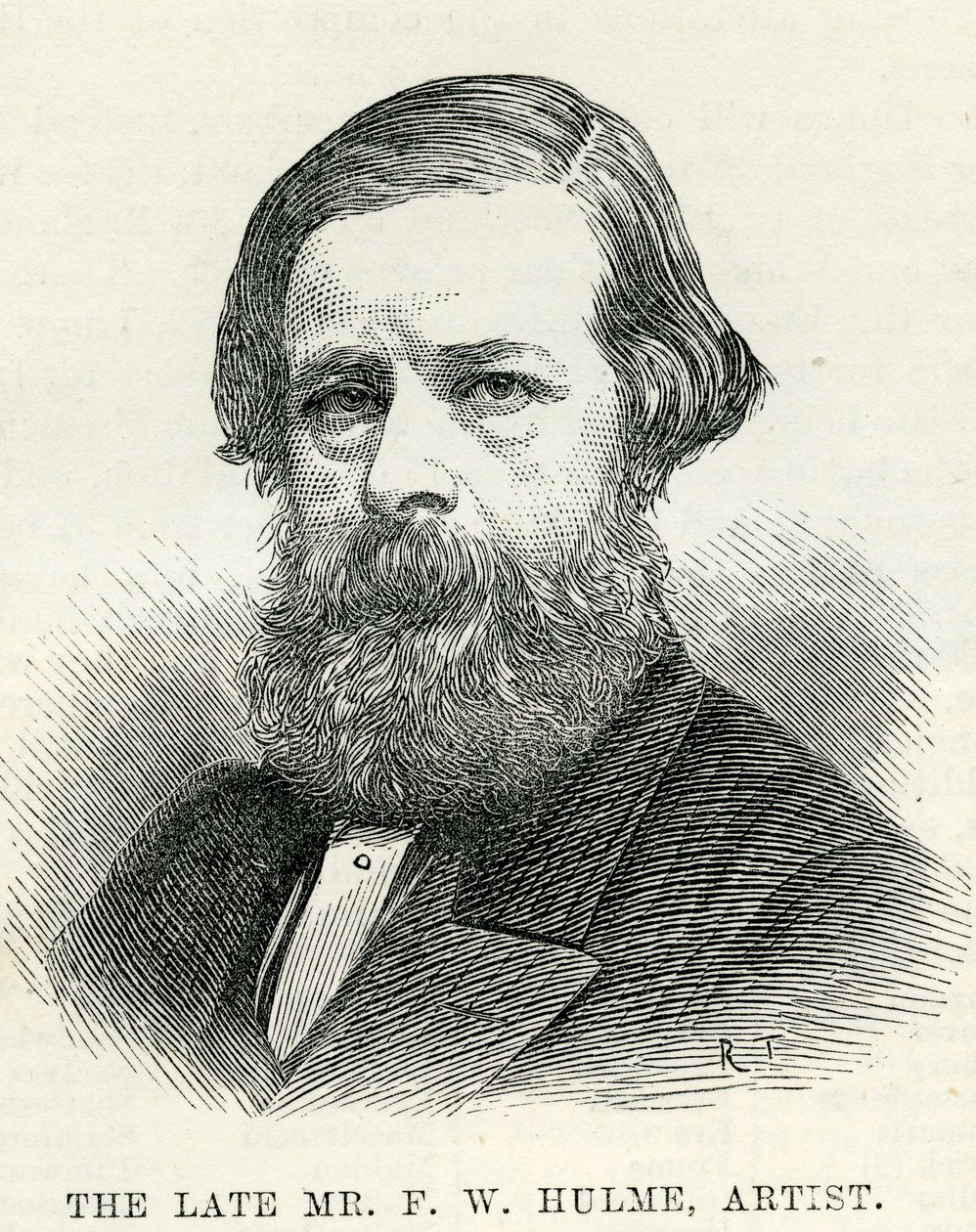 Frederick William Hulme (1816-84) från The Illustrated London News 6 december 1884 av English School