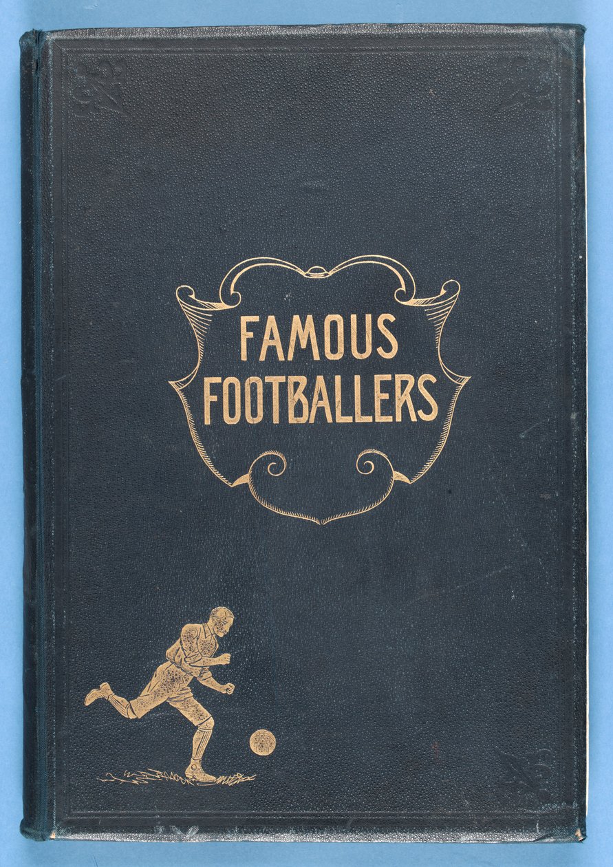 Framsidan av kända fotbollsspelare 1895-1896 av English School