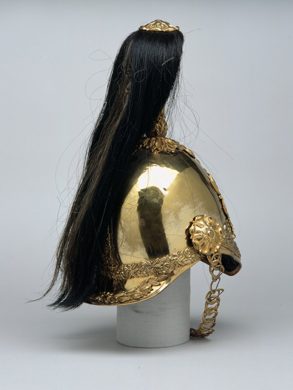 Helklädd hjälm, 7:e (Princess Royals) Dragoon Guards, 1854-c.1863 av English School
