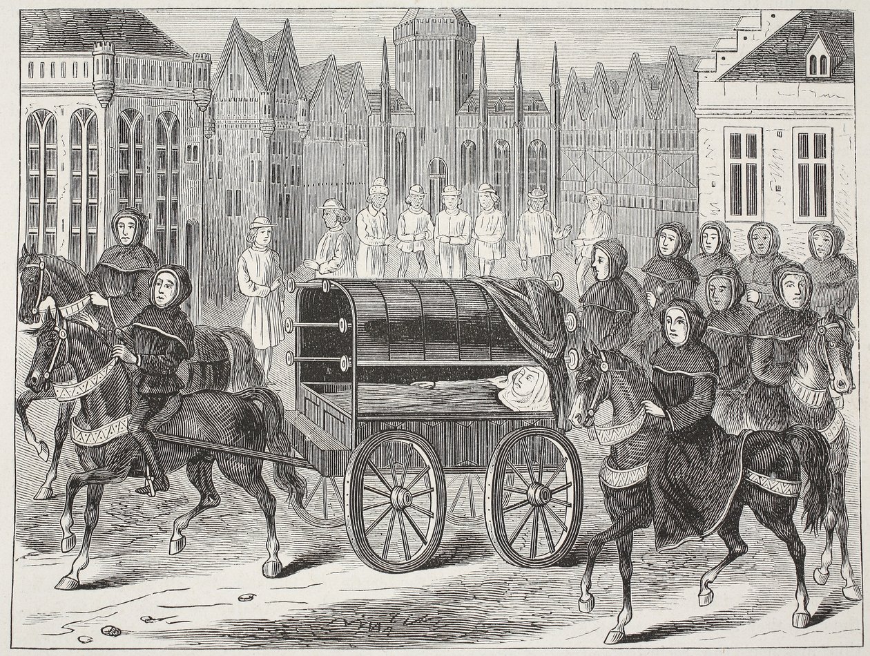 Richard II:s begravning av English School