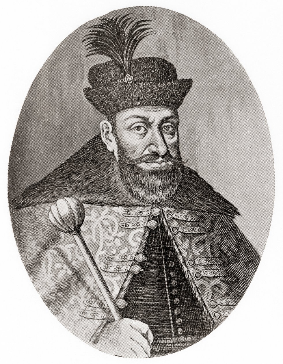 Gabriel Bethlen, prins av Transsylvanien, från "Hutchinson
