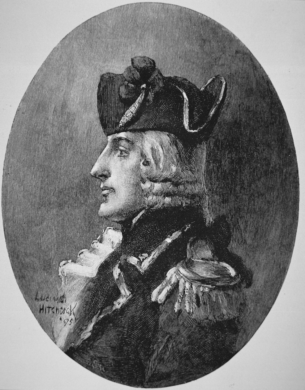General Braddock (gravyr) av English School