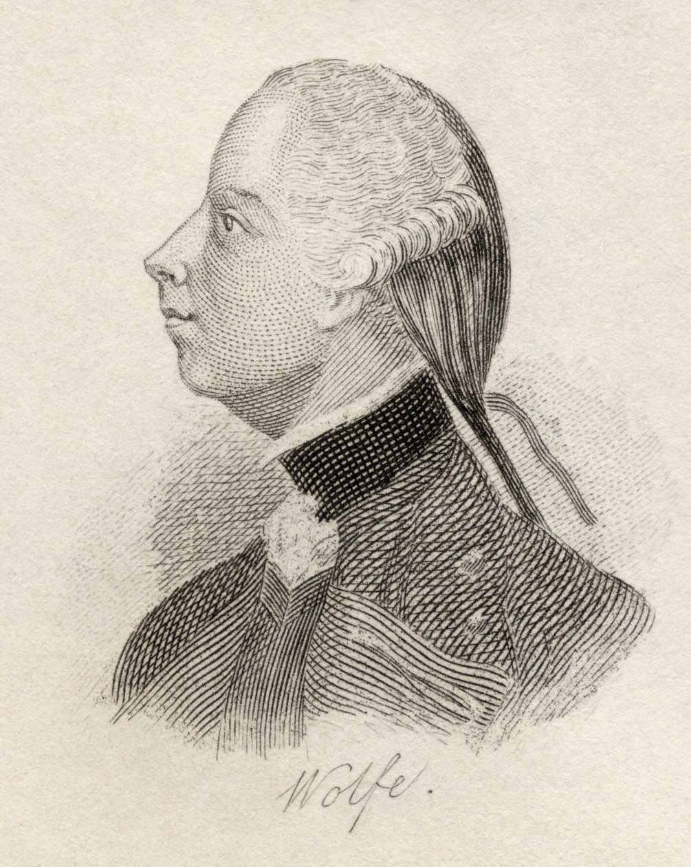 General James Wolfe, från Crabb