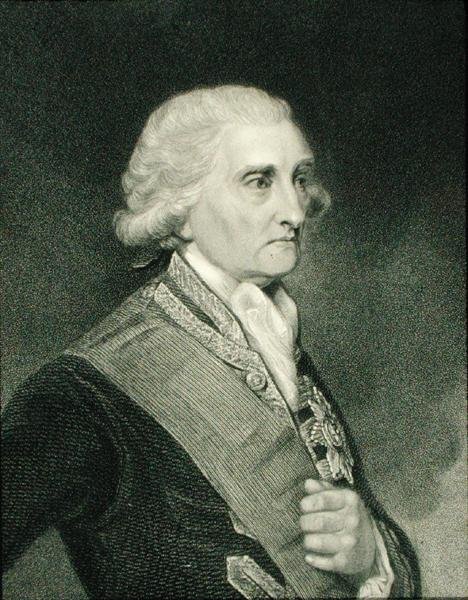 George Brydges Rodney (1718-92) 1:e baron Rodney av Stoke-Rodney, från 