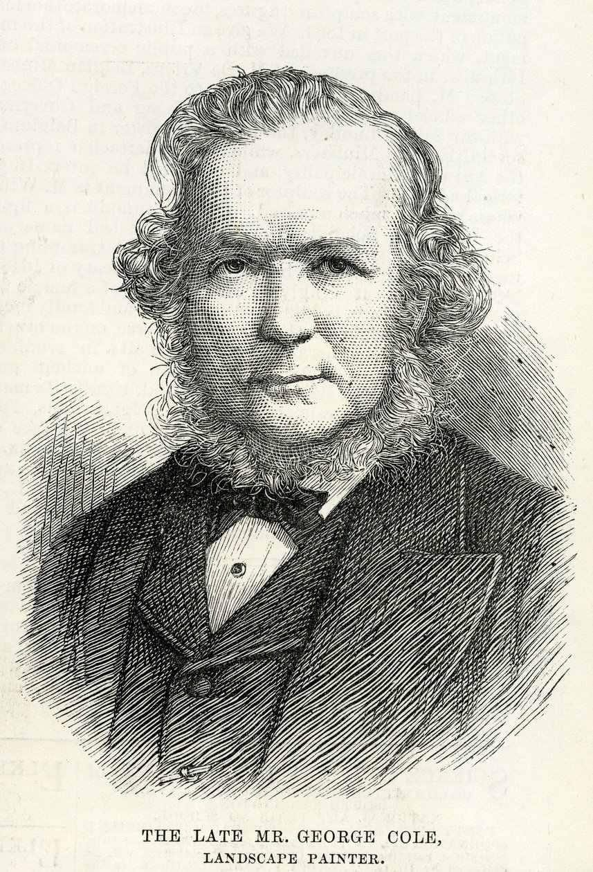 George Cole (1810–83) från The Illustrated London News 29 september 1883 av English School