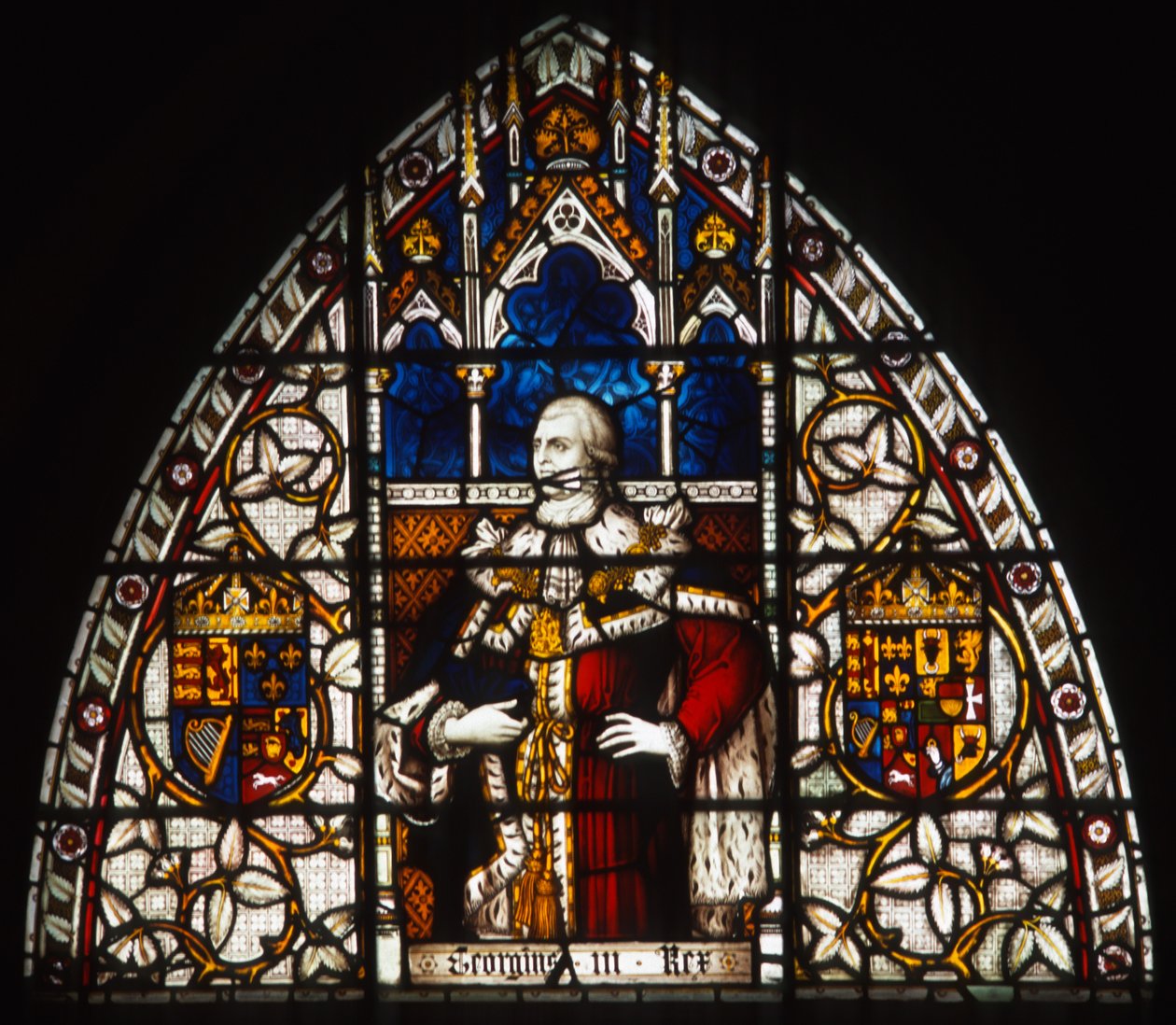 Georg III, ca 1873 av English School