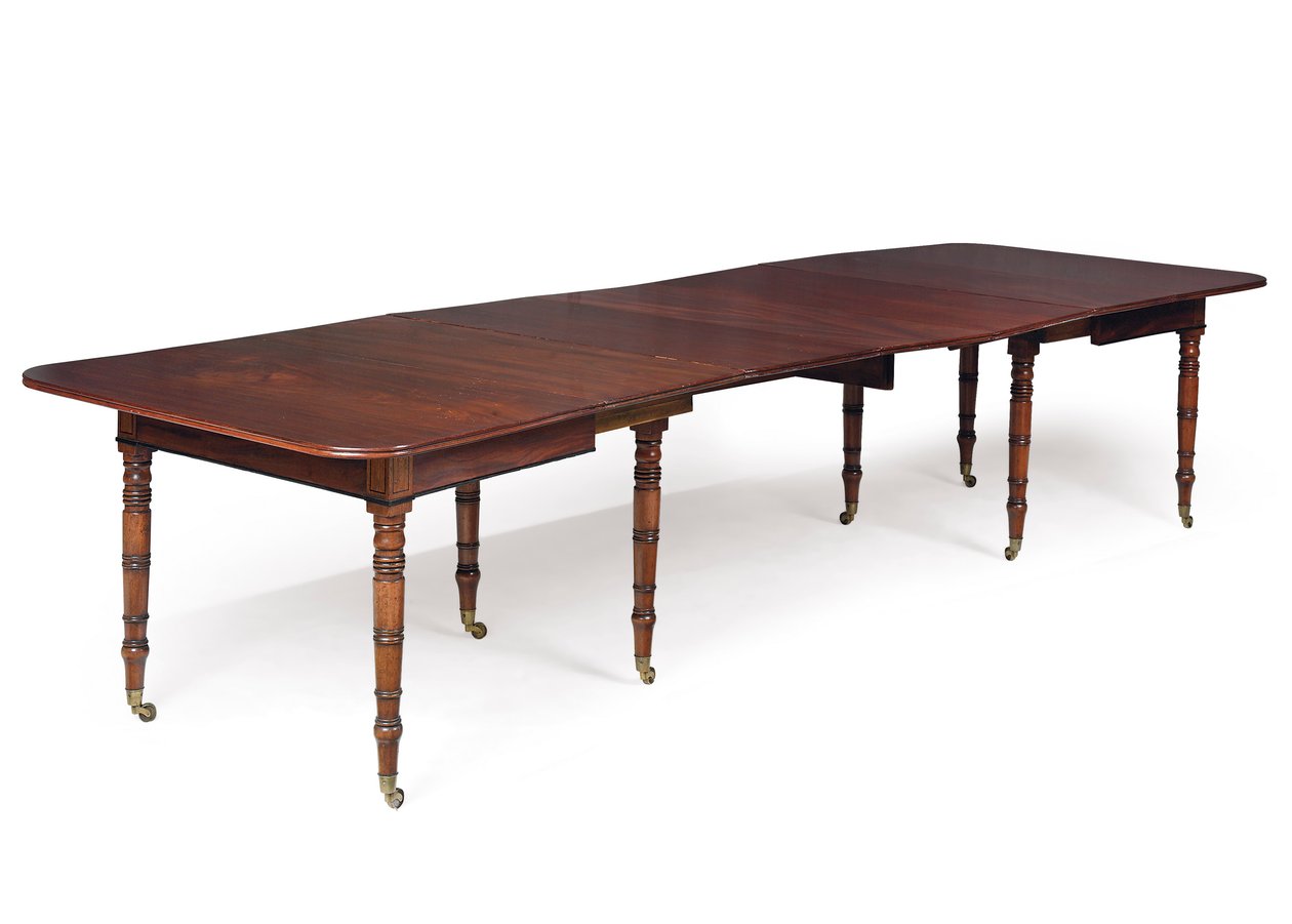 George III matbord, tidigt 1800-tal av English School