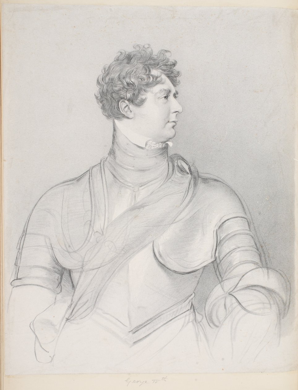Georg IV 1762 - 1830. av English School