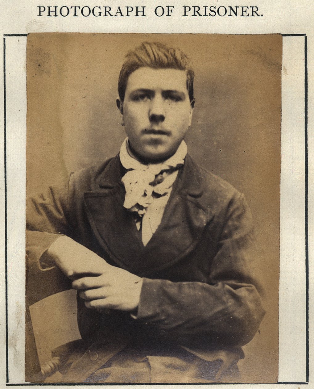 George Robb, ca 1870 (sepiafoto) av English School