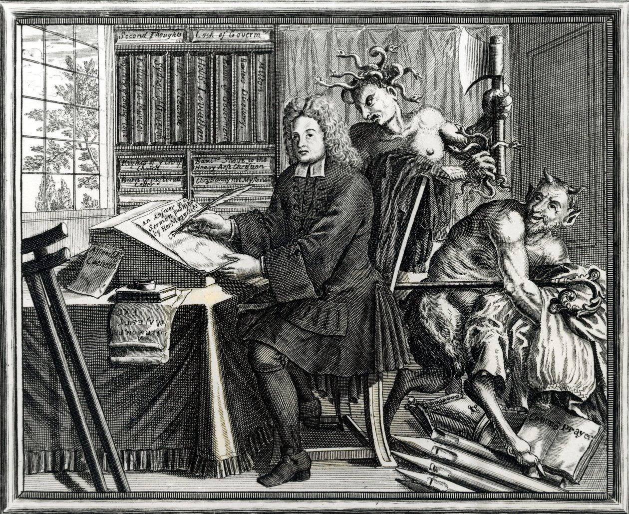 Gissa på min mening, 1709 av English School