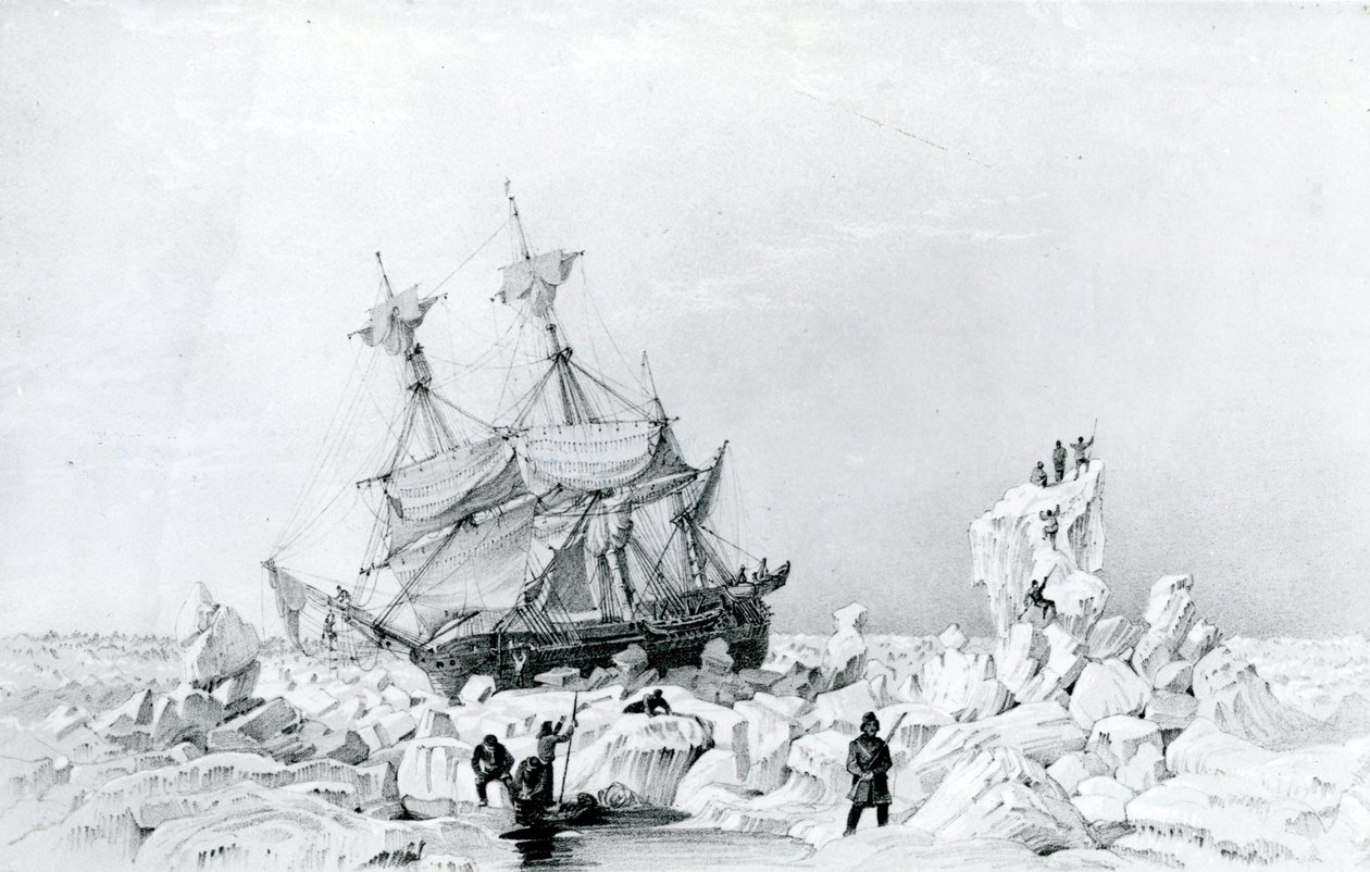 HMS Terror hölls på is av English School