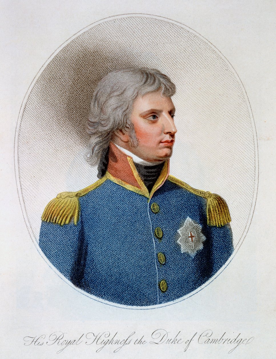 HKH hertigen av Cambridge, 1806 av English School
