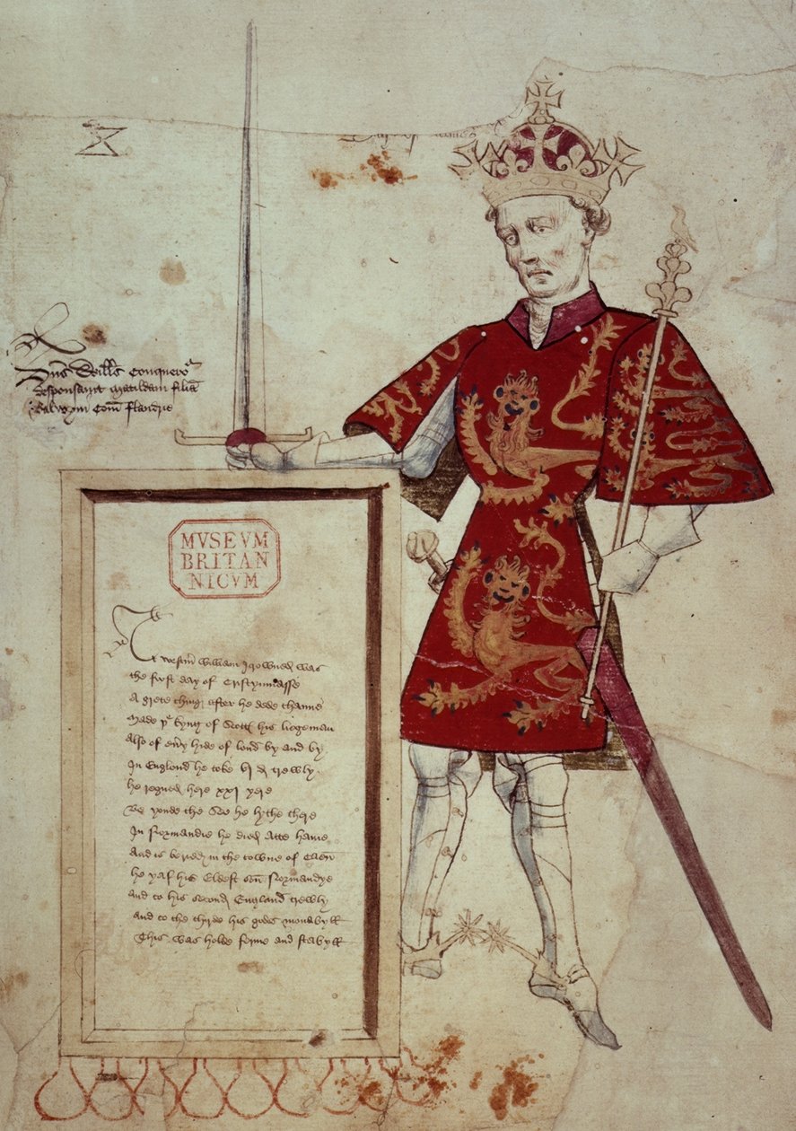 Harley 4205 fol.1 William I (1027-87) Erövraren, från 