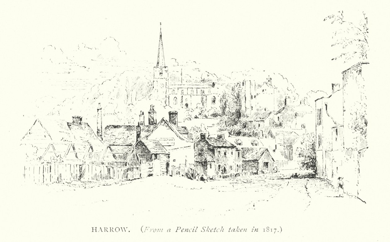 Harrow (gravyr) av English School