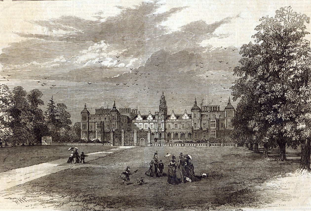 Hatfield House, säte för markisen av Salisbury, från 