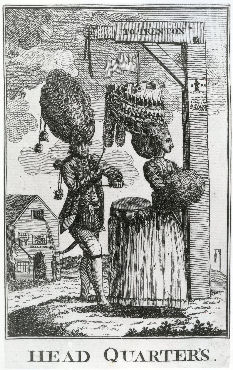 Högkvarteret, 1777 av English School