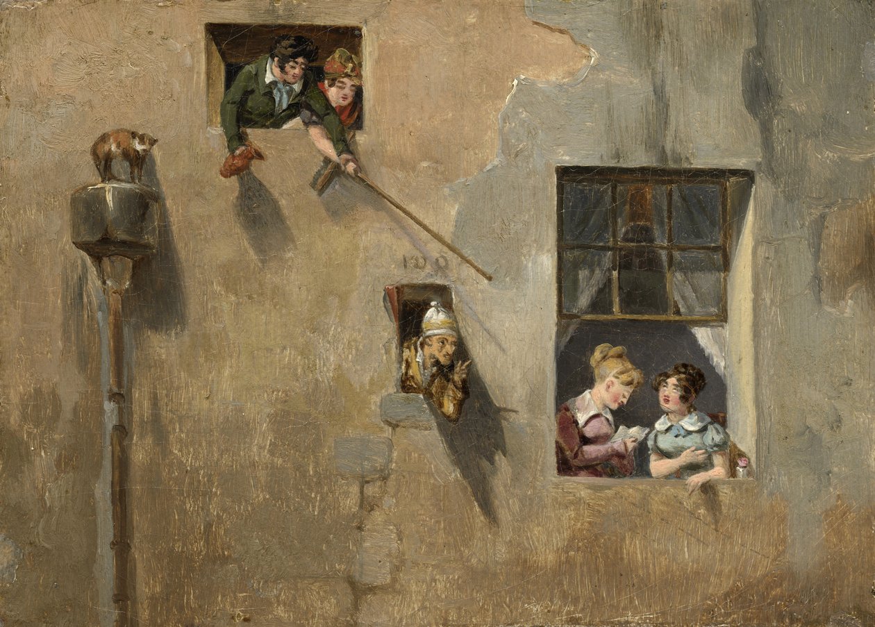 Hecklers, c.1800?-50 av English School