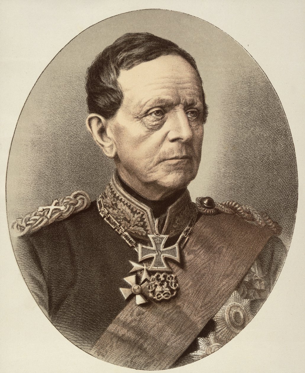 Helmuth Karl Bernhard von Moltke (1800-91) av English School